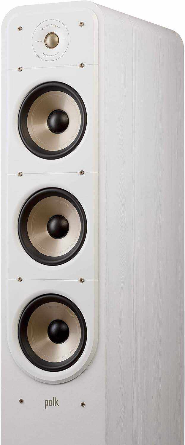 Polk Audio Signature Elite ES20 Bookshelf Speaker - Hi-Res Audio Certified,Dolby Atmos & DTS:X Compatible, 1