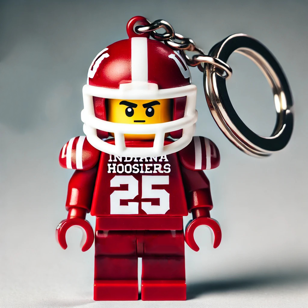 College Football Keychain