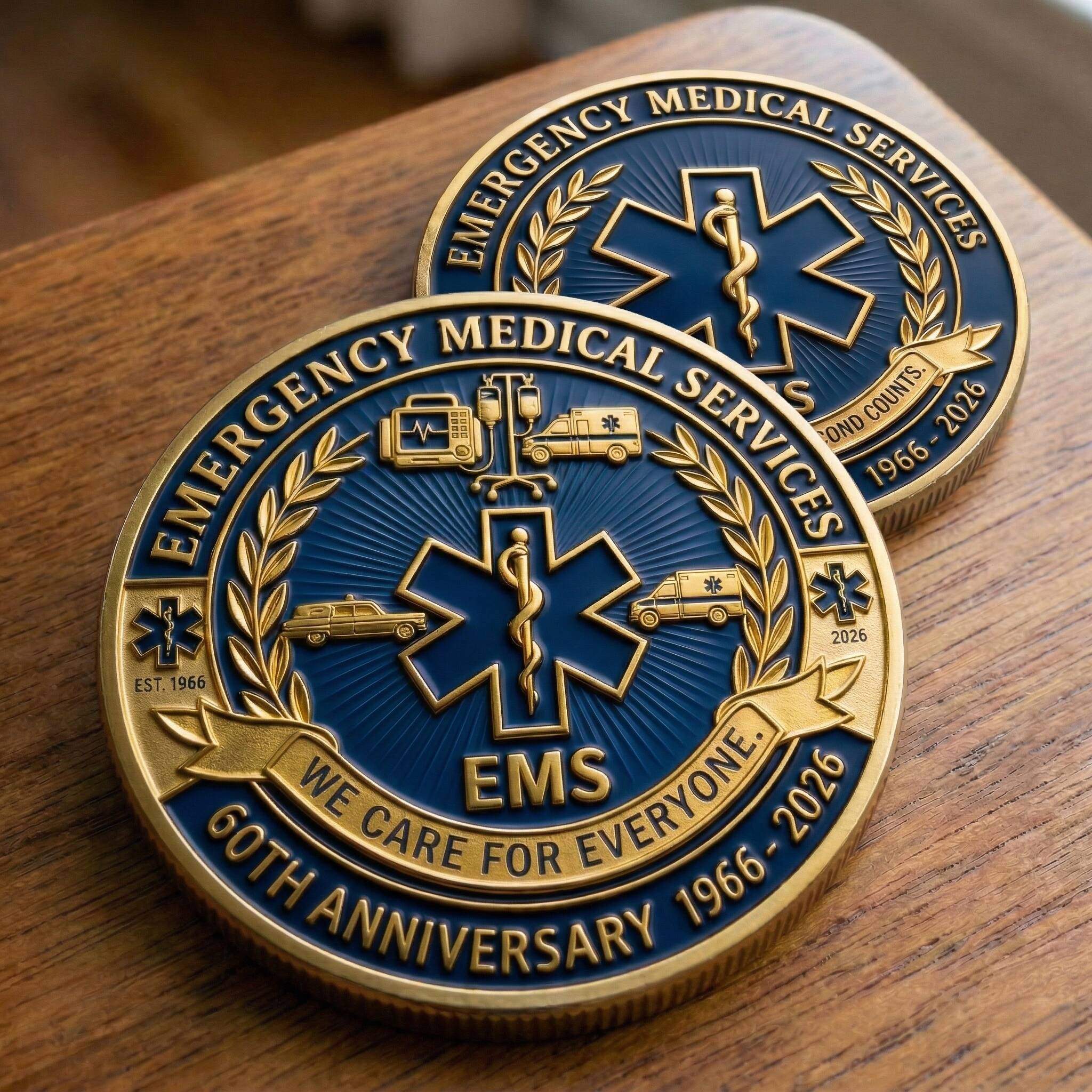 EMS 60th Anniversary Collector Coin