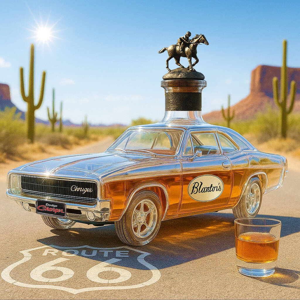 The 1970 Dodge Charger Collector's Edition Whisky Bottle