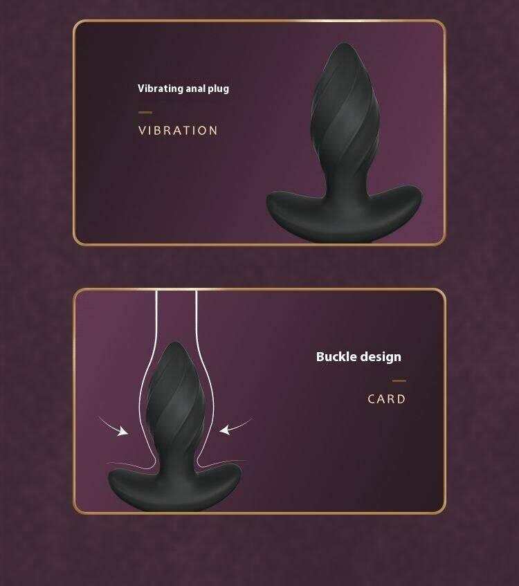 SM Remote Control Wearable Vibrating Butt Plug