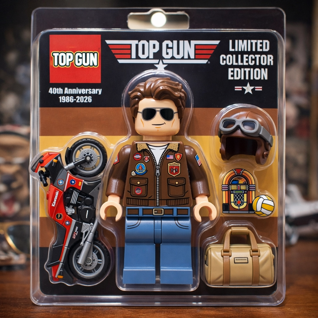 TOP GUN 40th Anniversary Building Block Set