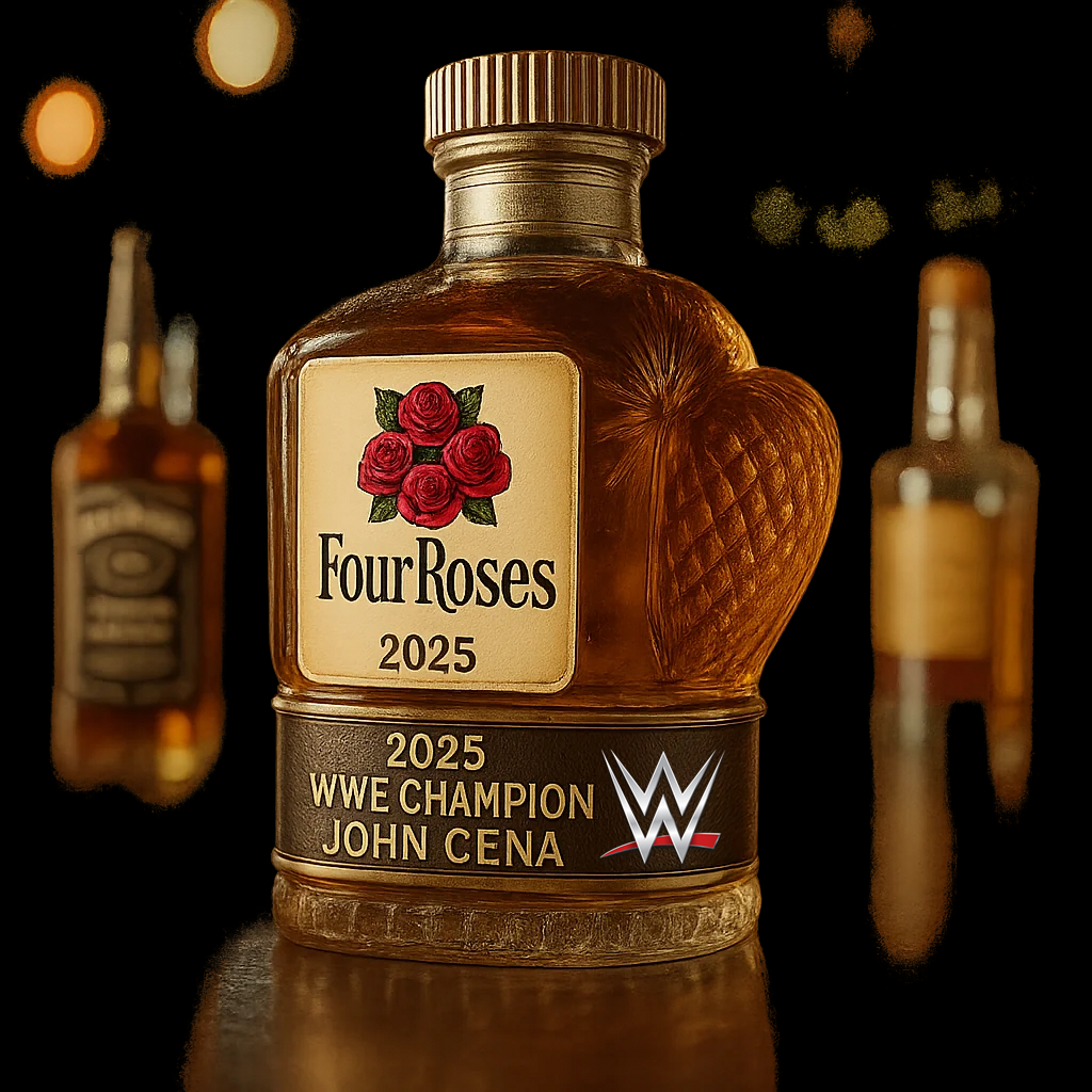 2025 WWE Champion Boxing Bottle - Celebrating John Cena Winning 2025 WWE Championship