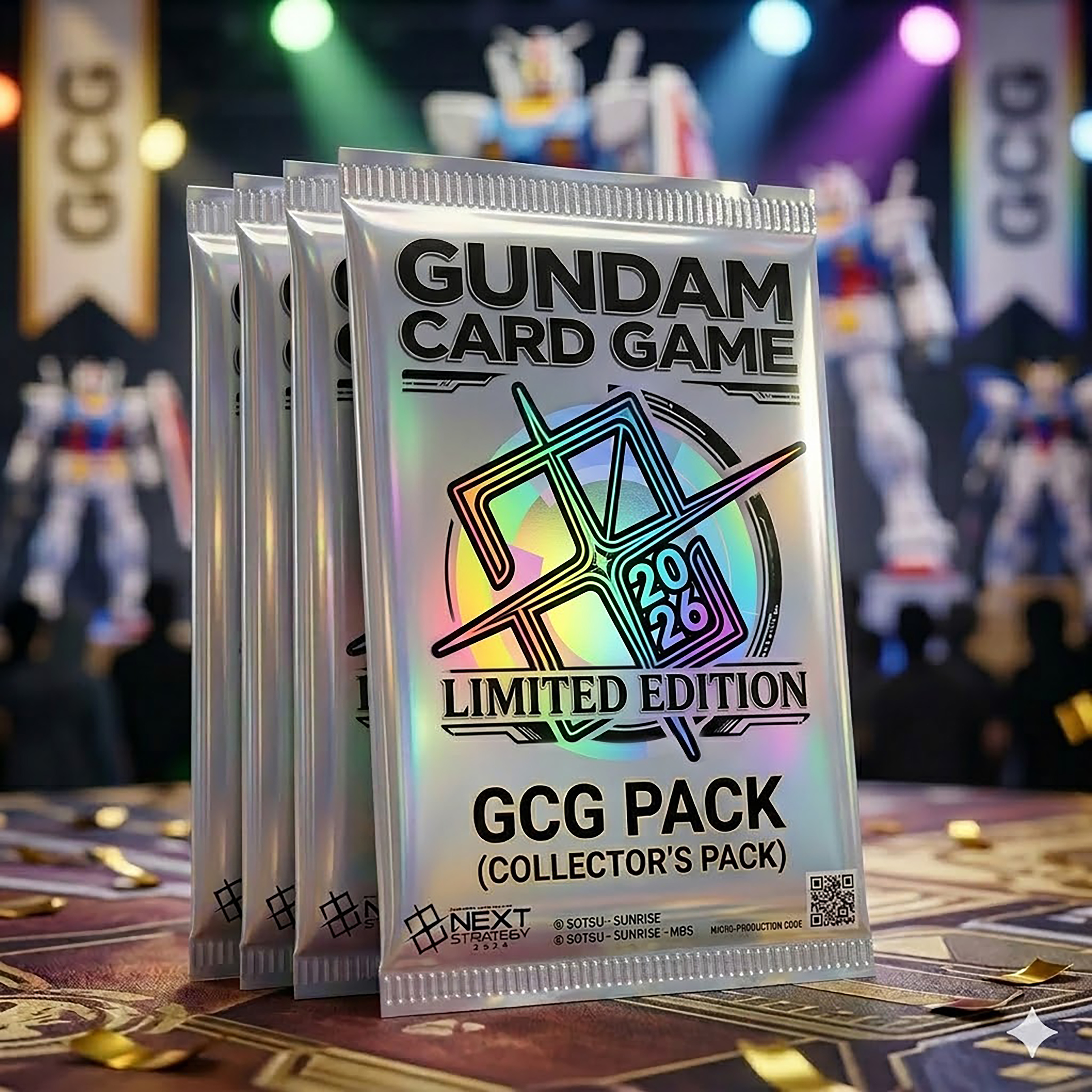🤖Mobile Suit Gundam TCG 2026 Limited Edition TCG Cards !✨