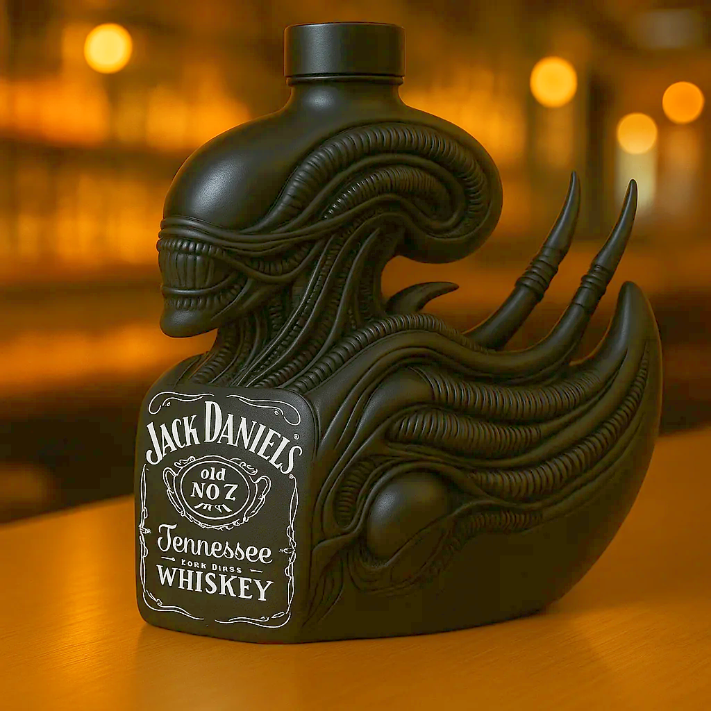 Xenomorph Duck Whisky Bottle