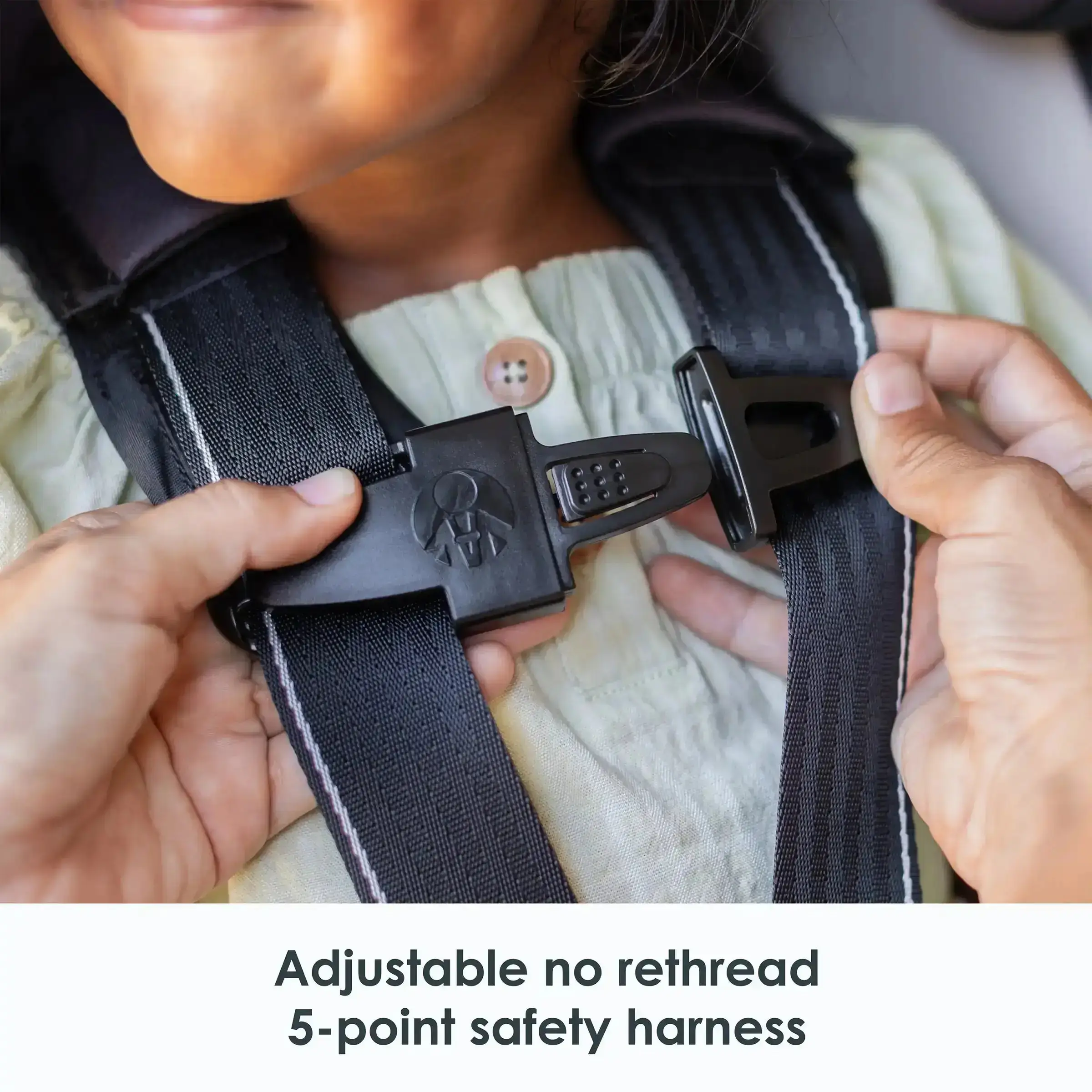 Baby Trend® Cover Me™ 4-in-1 Premium Adjustable Convertible Infant Car Seat w/ Integrated Canopy & Side Impact Protection