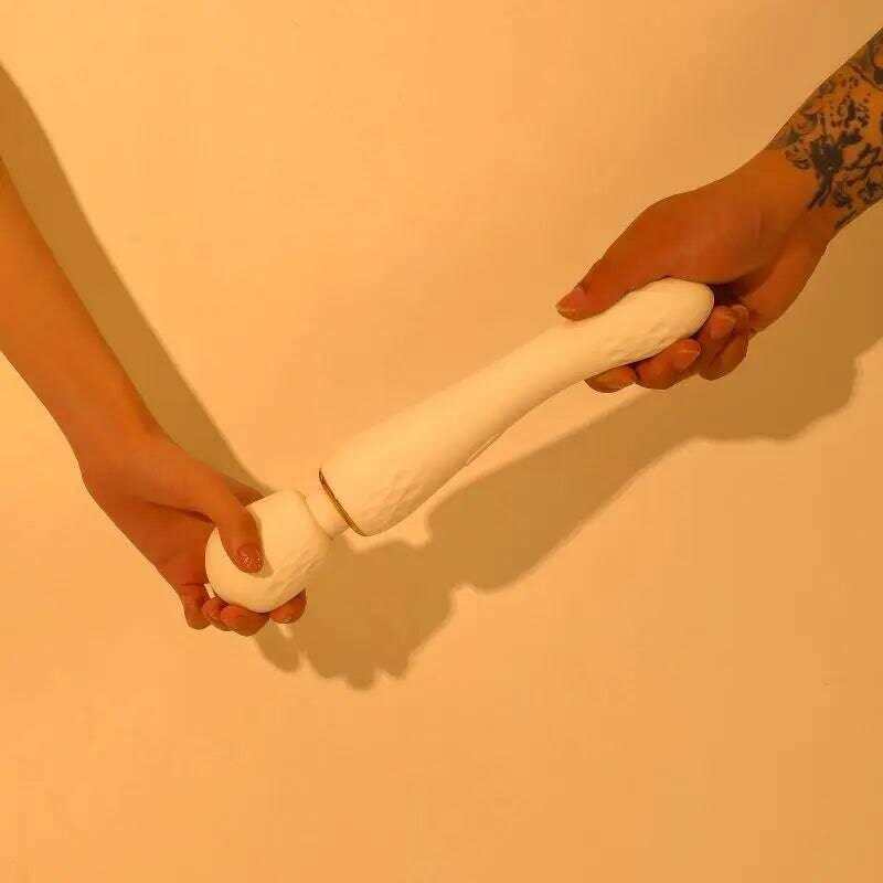Double-Headed AV Wand Vibrator – Powerful Clitoral Stimulator