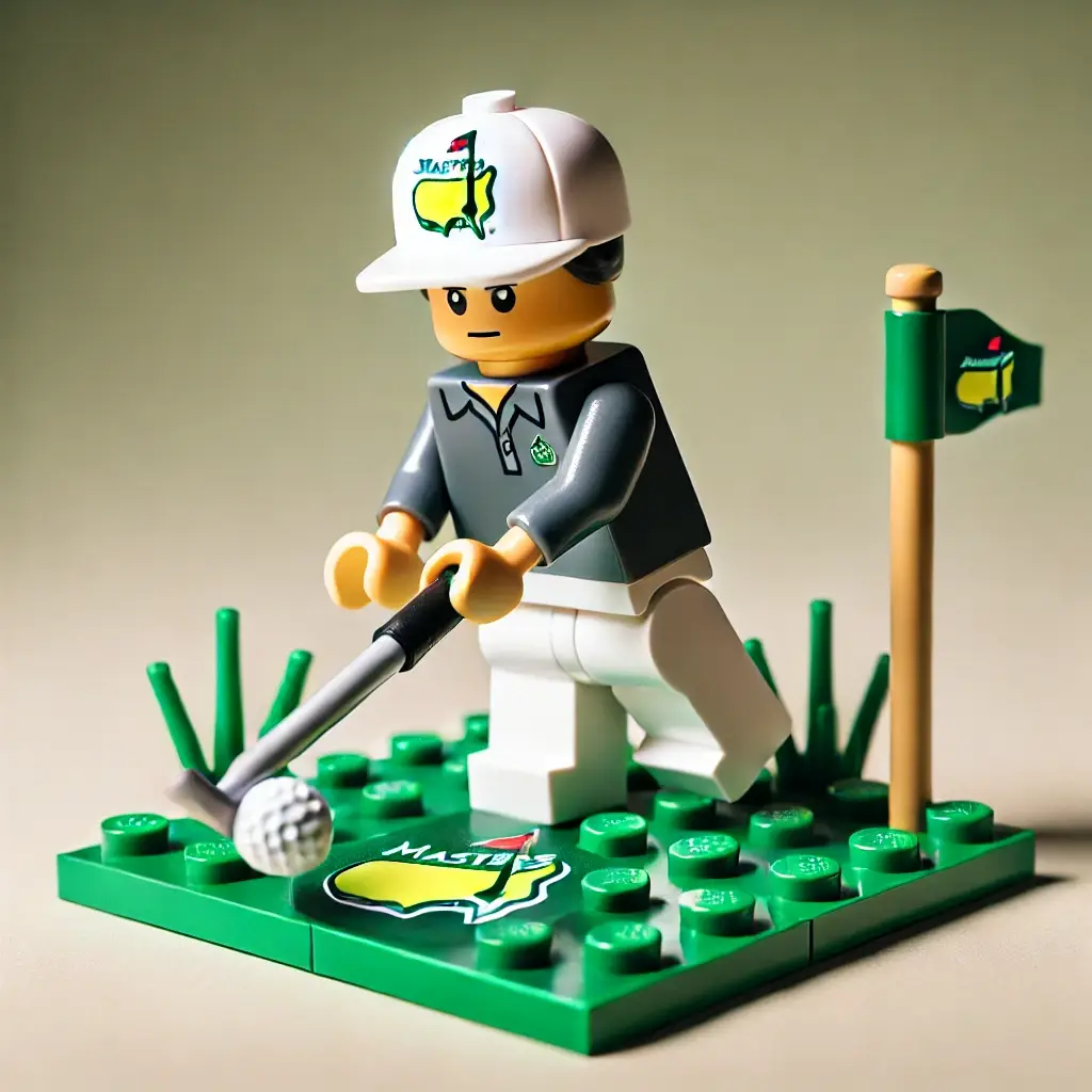 Rory McIlroy Champion Minifigure