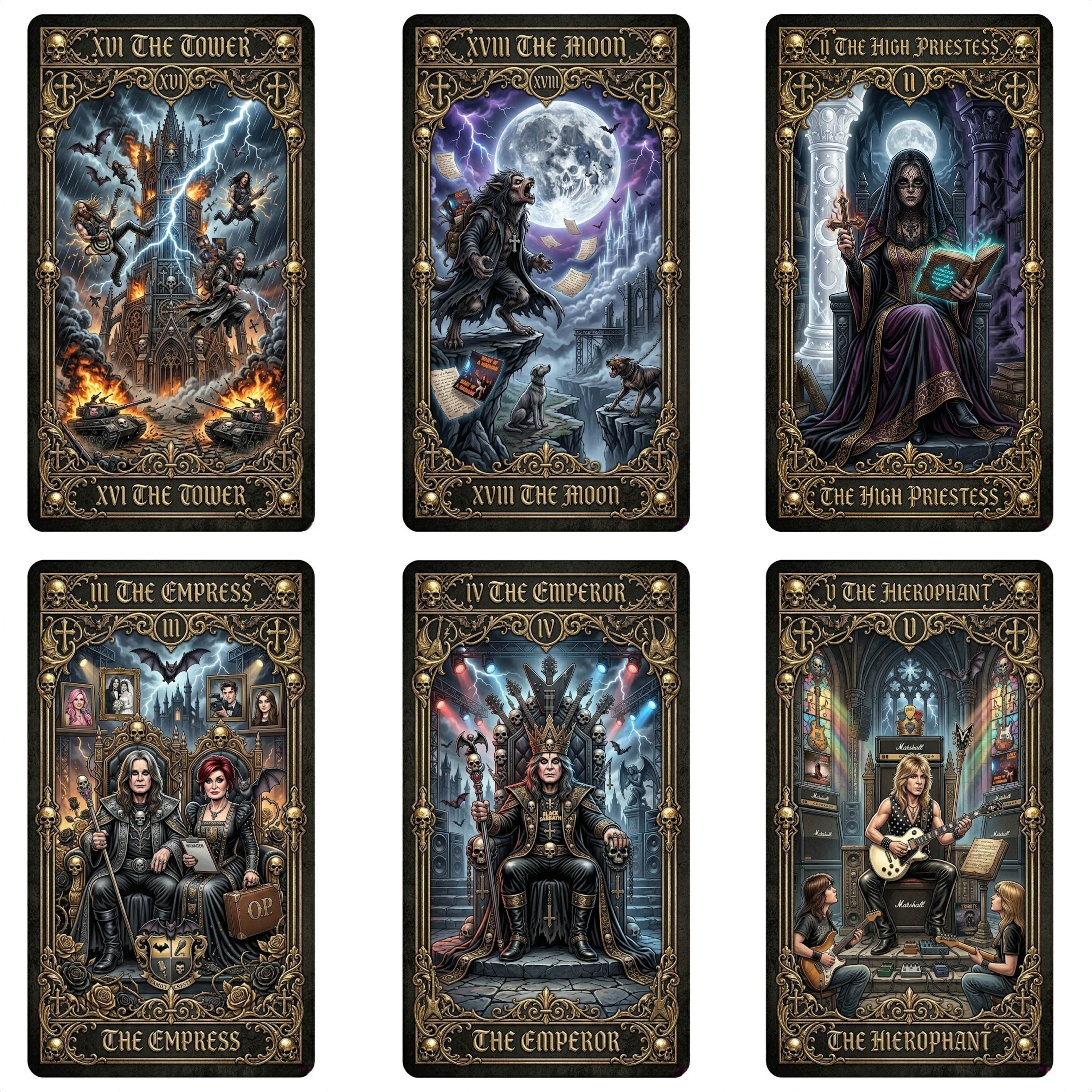 Ozzy Osbourne Tarot Deck