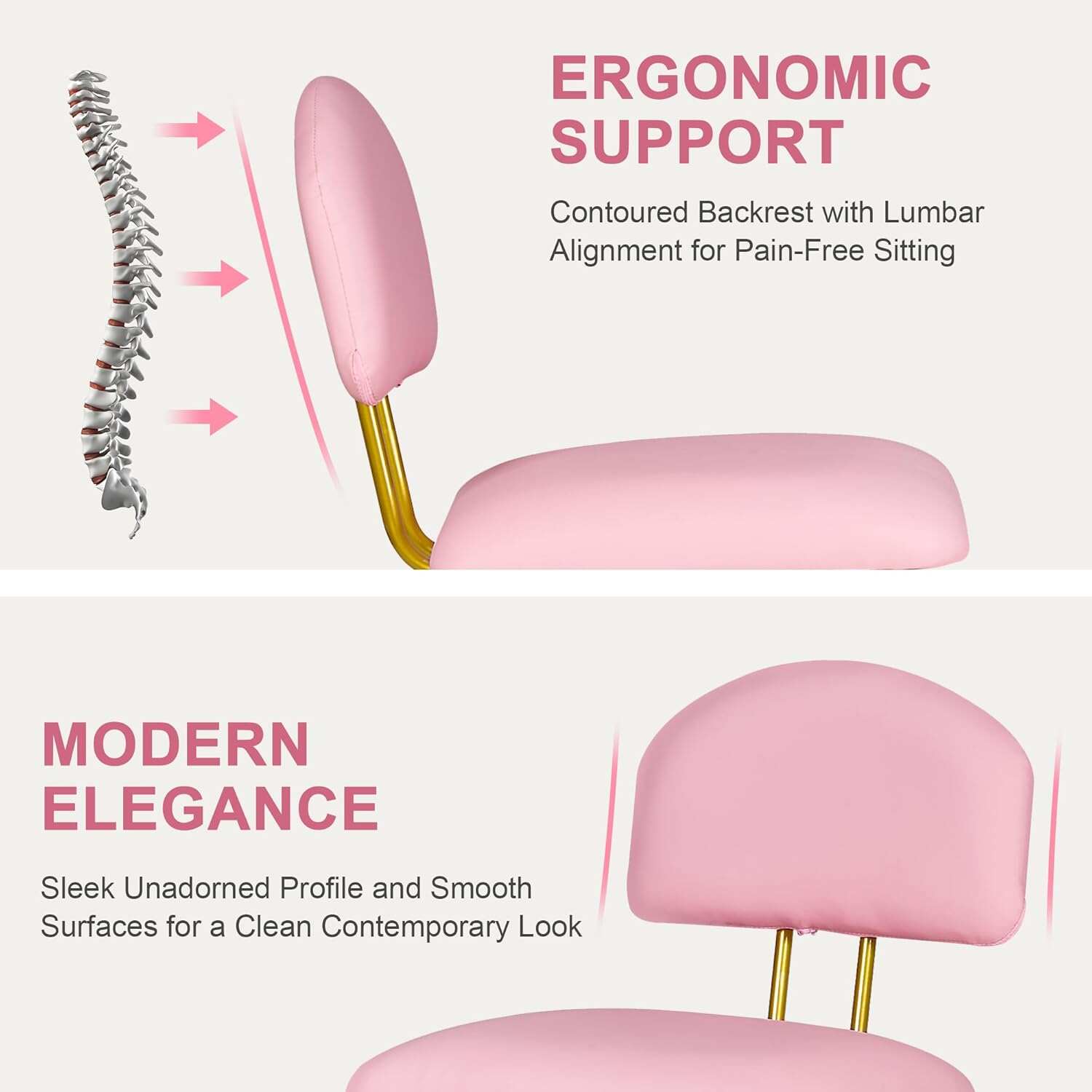 VECELO Dining Chairs Set of 2