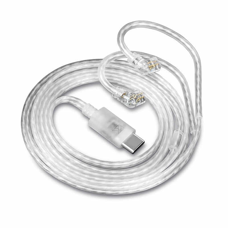 KZ Type-C OFC Silver-Plated Cable - Premium Audio Connectivity