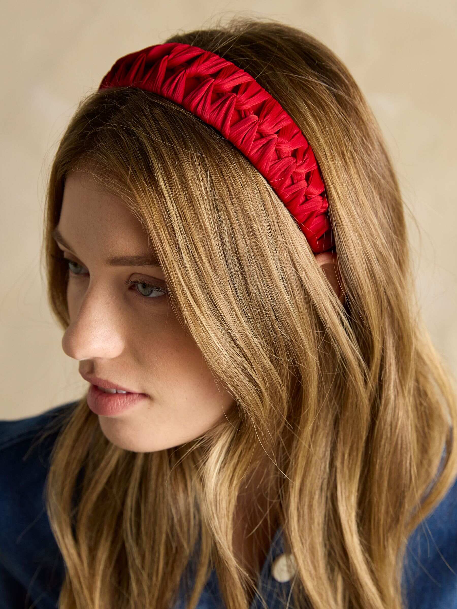 Patsy Red Knot Headband