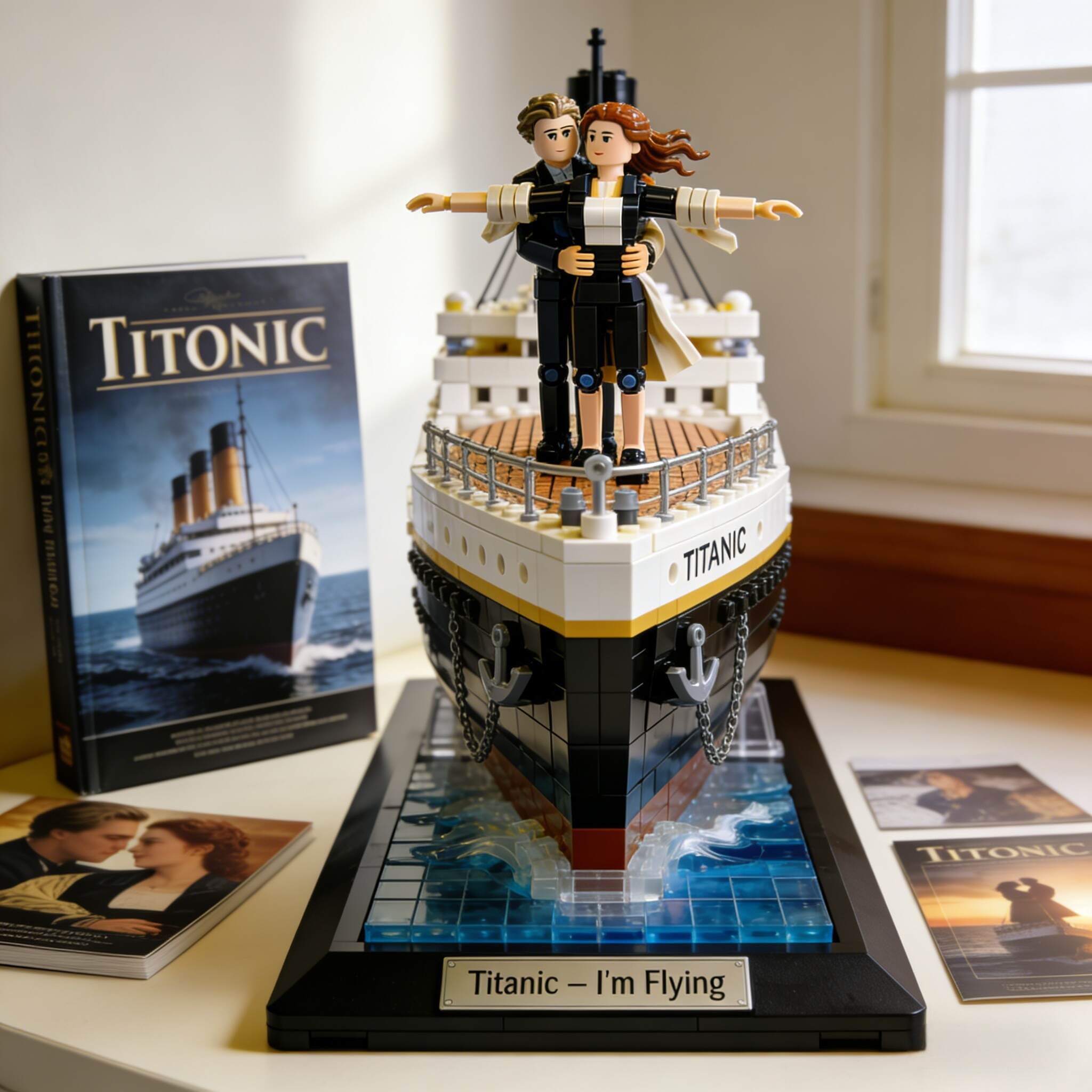 Titanic – You Jump, I Jump Brick Display Set
