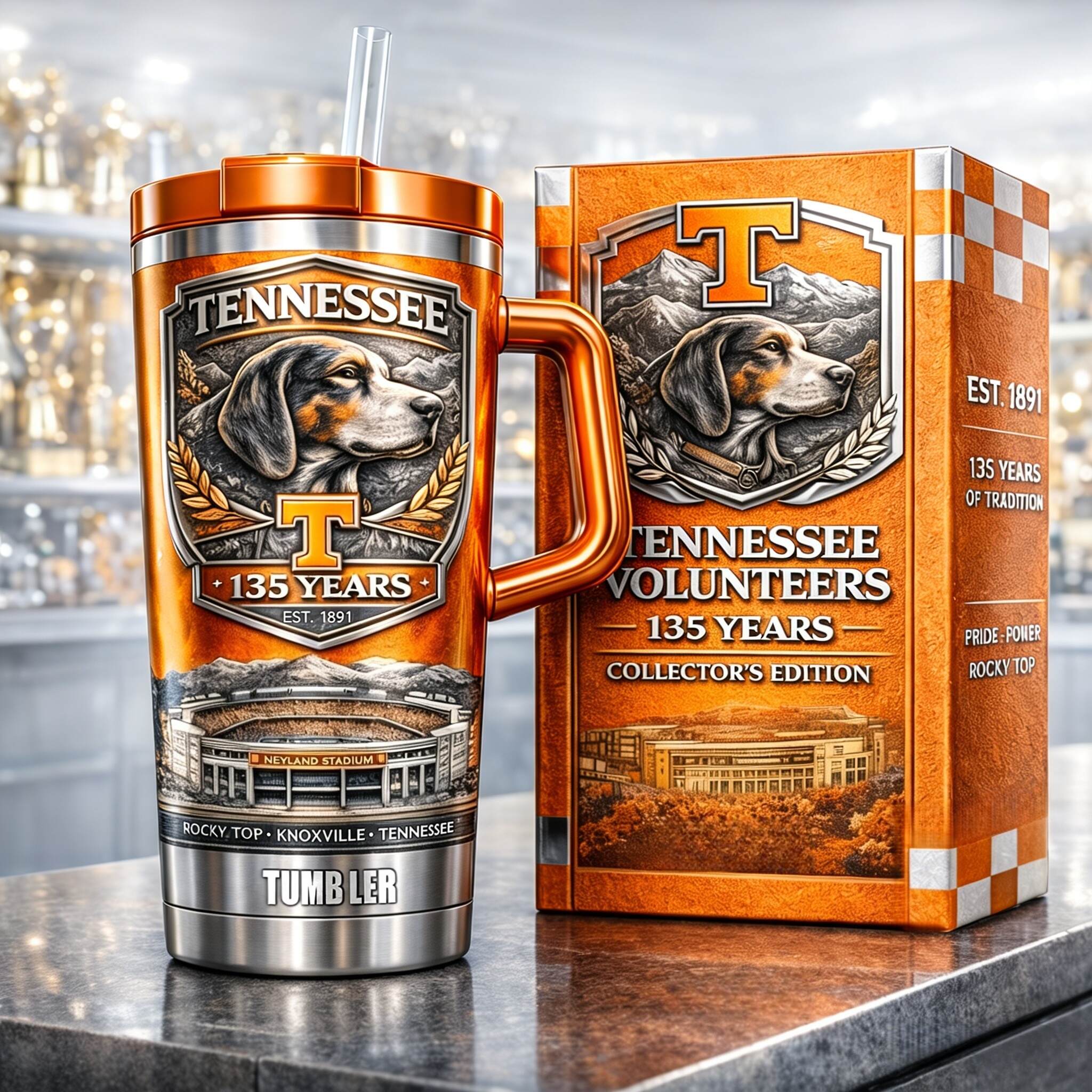 Tennessee Volunteers 135 Years Collector’s Edition Tumbler