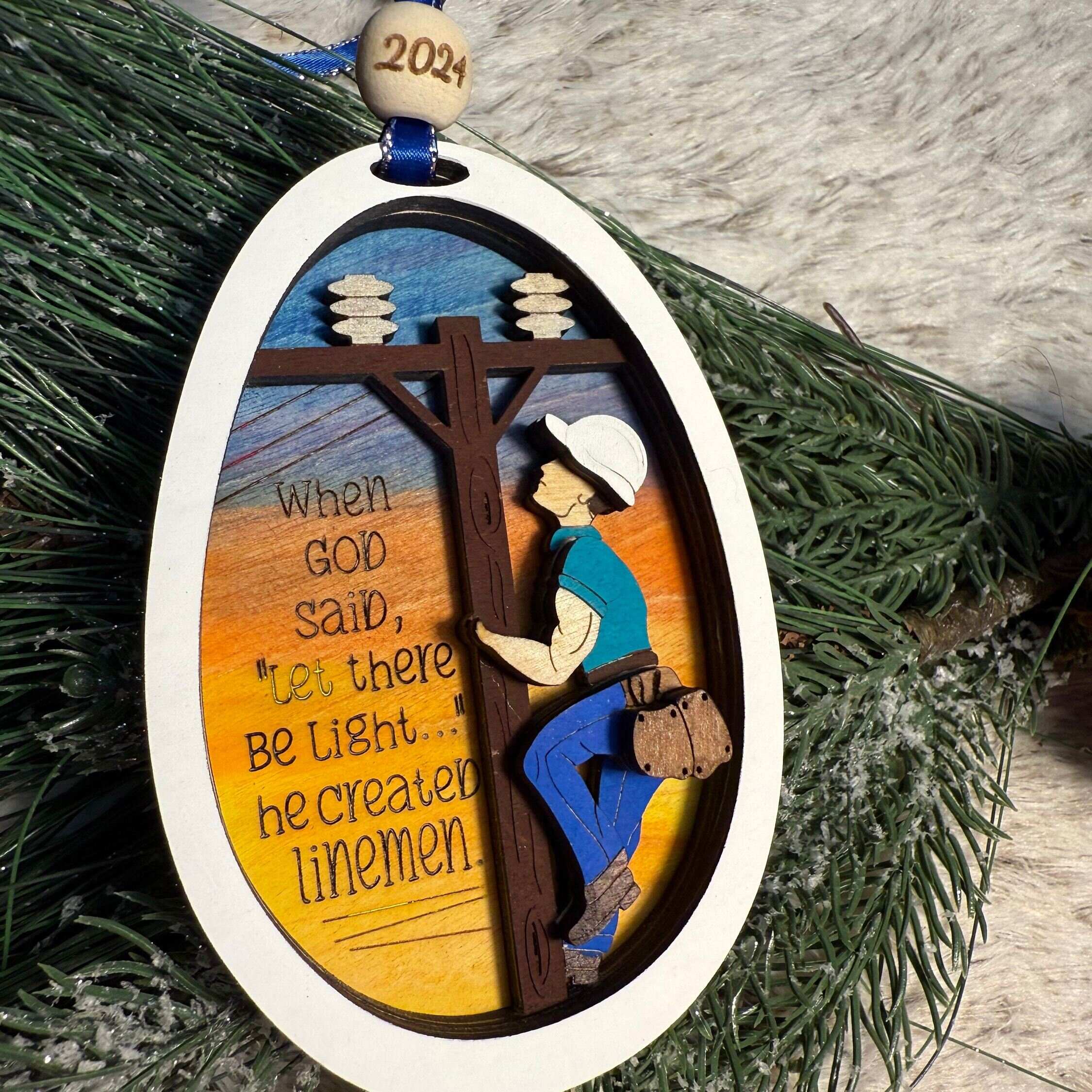 Linemen Ornaments | Meaningful Gift