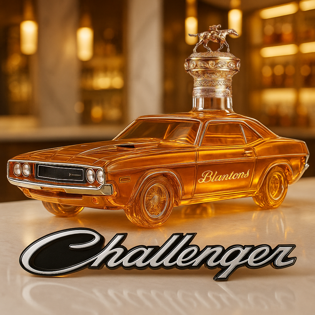 Dodge Challenger R/T 426 Whiskey Bottle