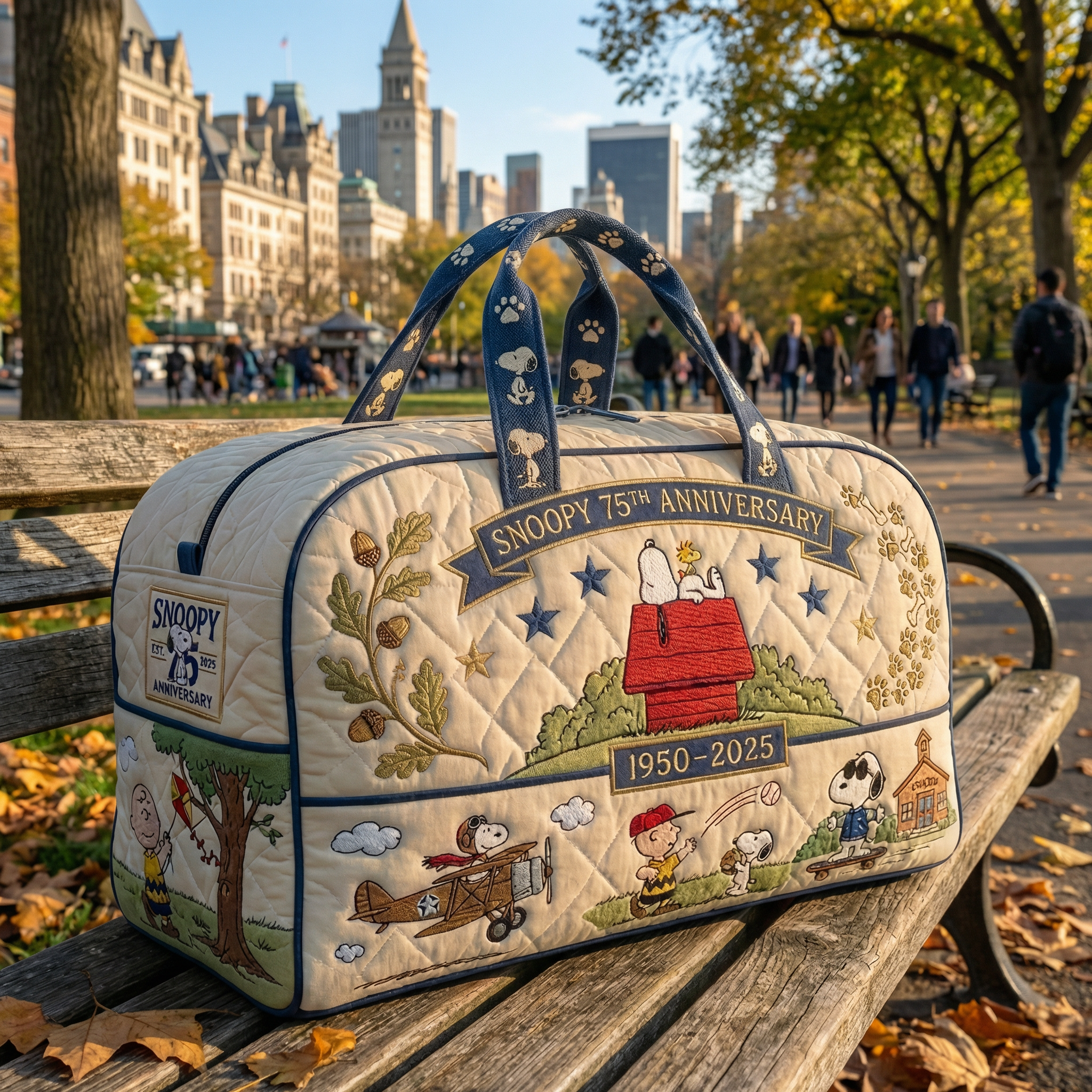 Snoopy 75th Anniversary Commemorative Handbag