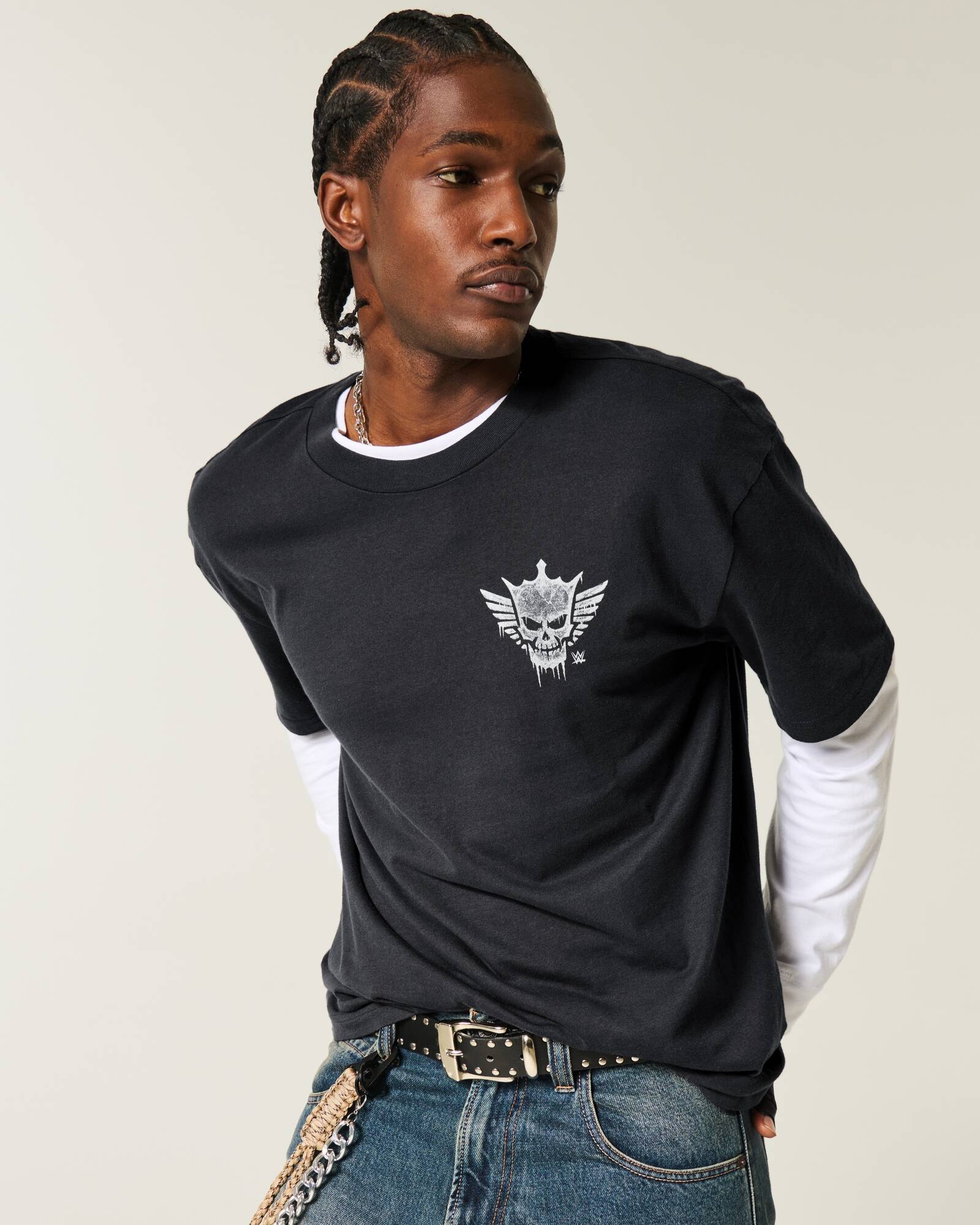 Boxy Undertaker Graphic Tee