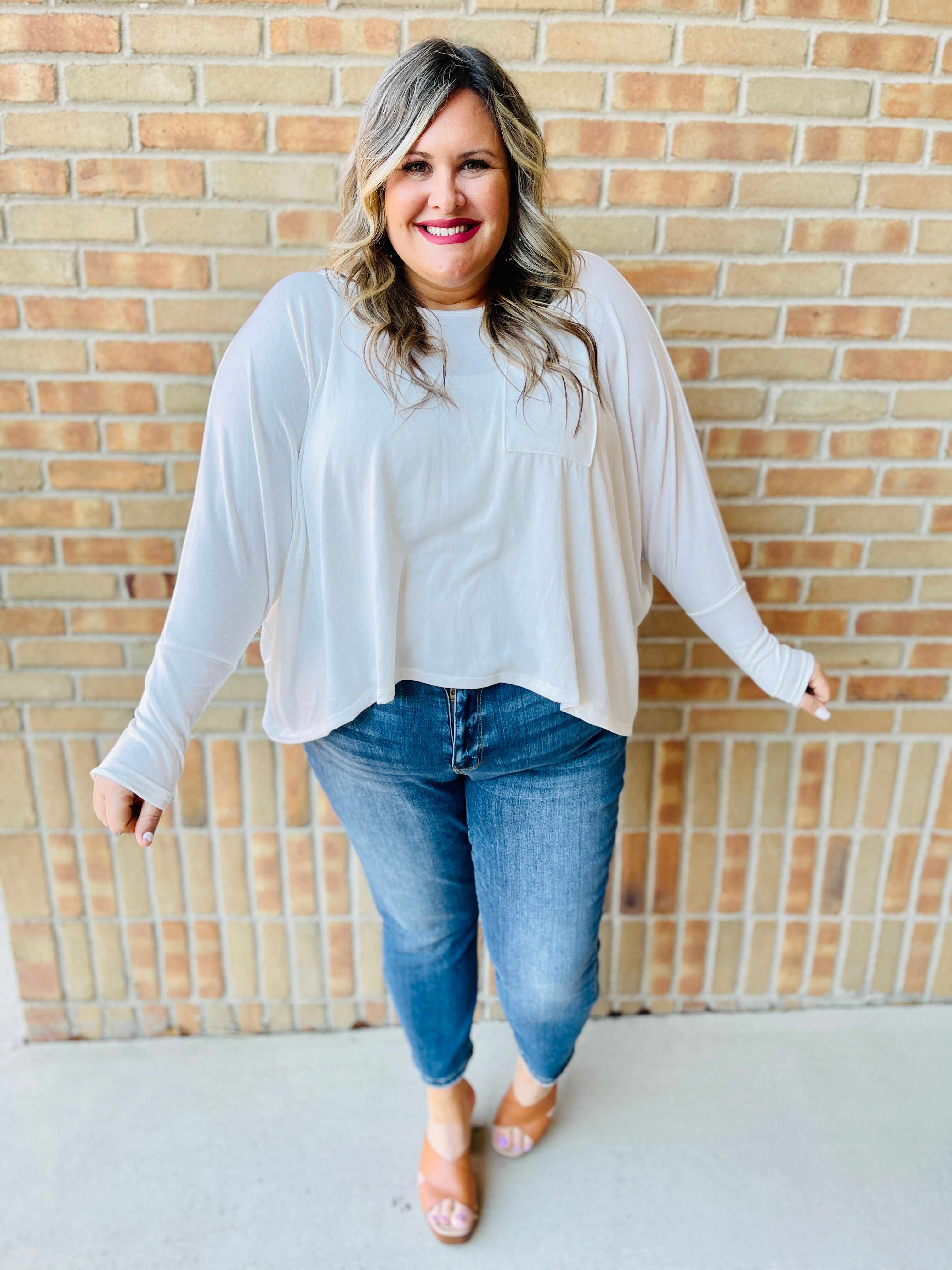 RESTOCK!  Plus/Reg Your Favorite Boyfriend Jeans