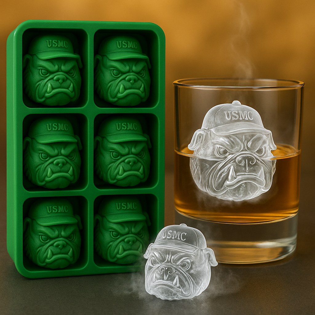 USMC 250th Anniversary Devil Dogs Ice Mould