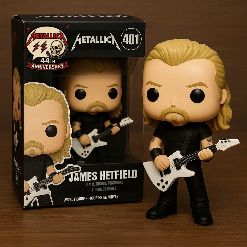 Metallica 44th Anniversary POP Figure!