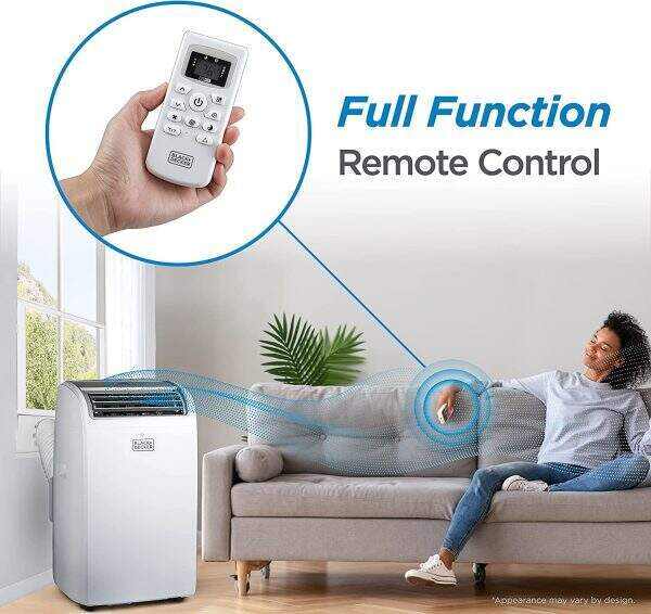 Air Conditioner, with Remote Control,14,000 BTU Air Conditioner Portable for Room up to 700 Sq. Ft.