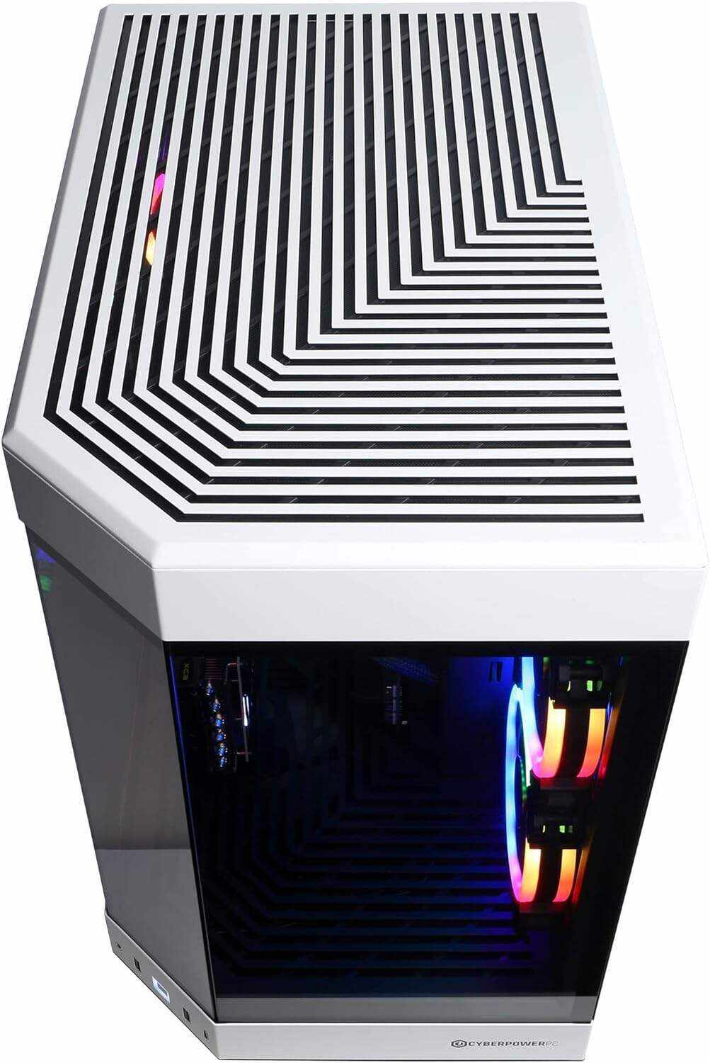CyberPowerPC Gamer Xtreme VR Gaming PC, Intel Core i9-13900KF 3.0GHz, GeForce RTX 4070 Ti 12GB, 16GB DDR5, 1TB NVMe PCIe SSD, WiFi Ready & Windows 11 Home (GXiVR8080A34), White
