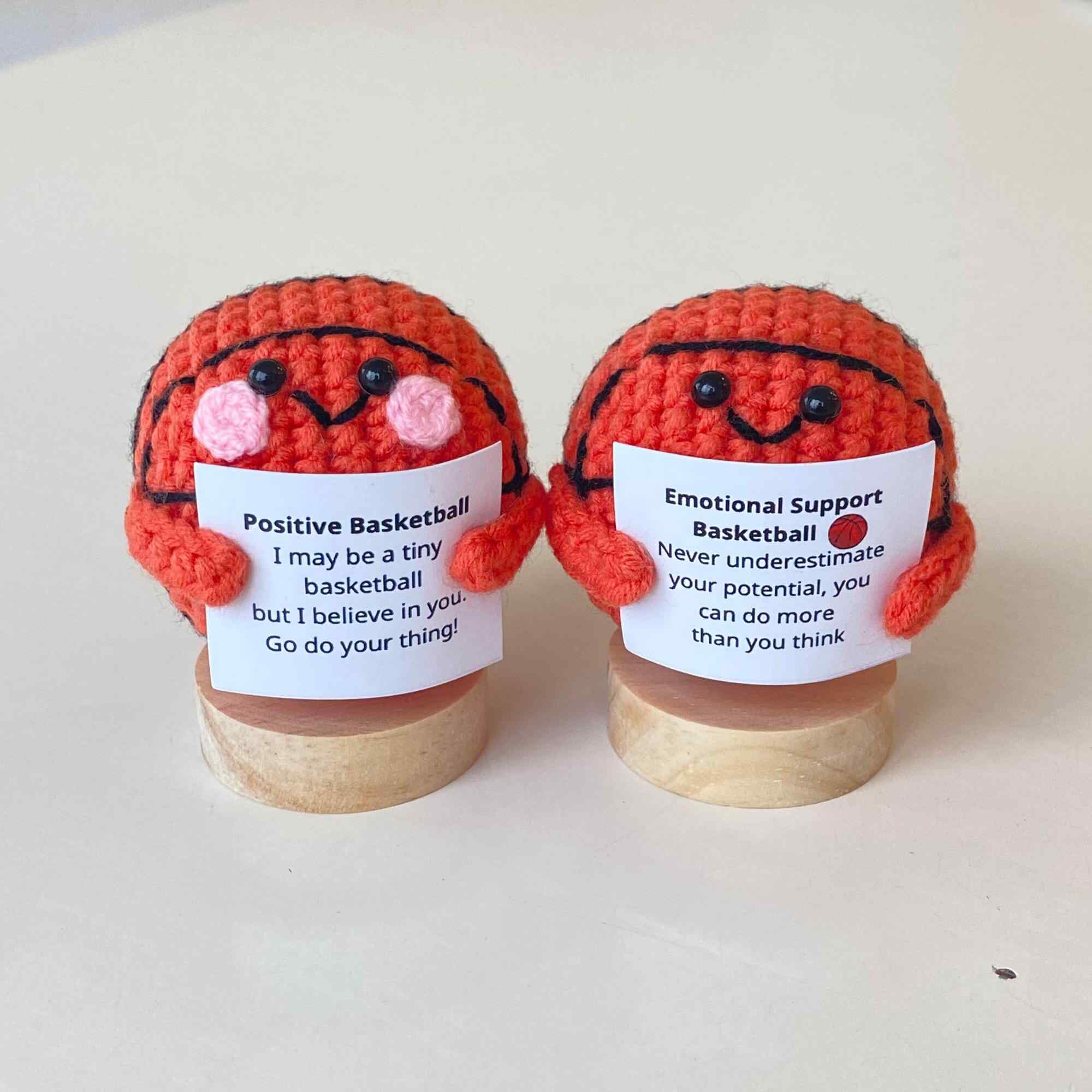 Crochet Emotional Support Basketball