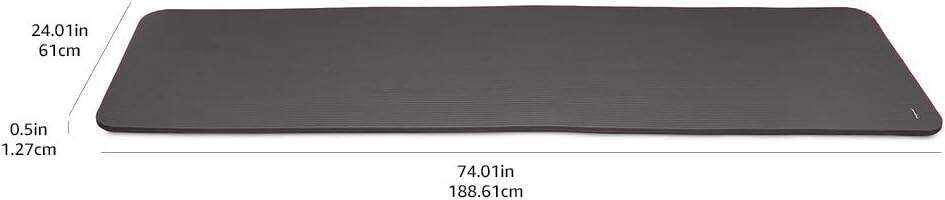 Amazon Basics 1/2-Inch Extra Thick Exercise Yoga Mat