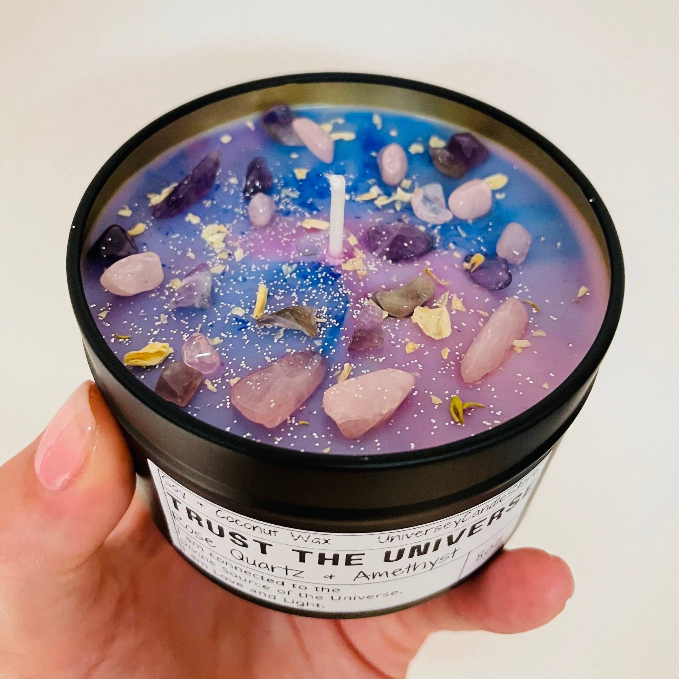 🔥TRUST THE UNIVERSE candle -Spiritual Release Energy Gift