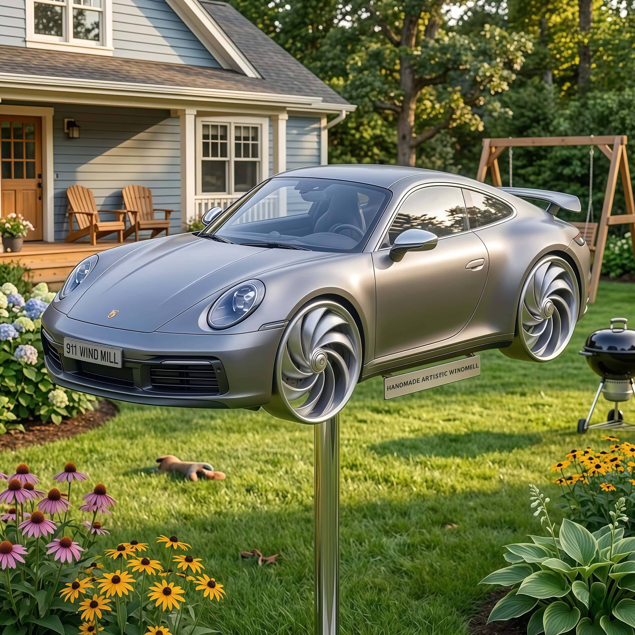 911 Garden Wind Spinner