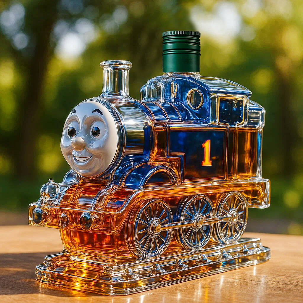 Thomas the Tank Engine whisky bottle