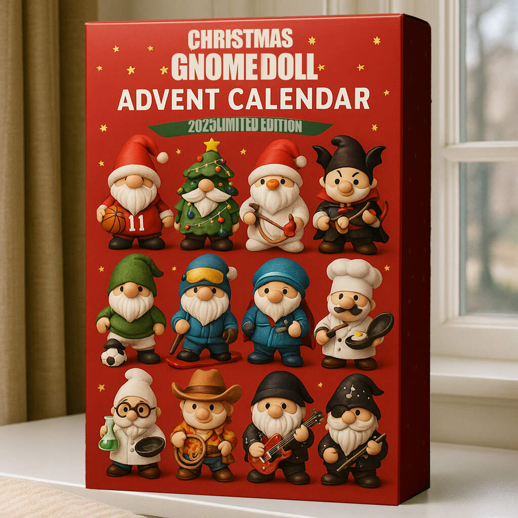 Christmas Gnome Doll Advent Calendar 2025