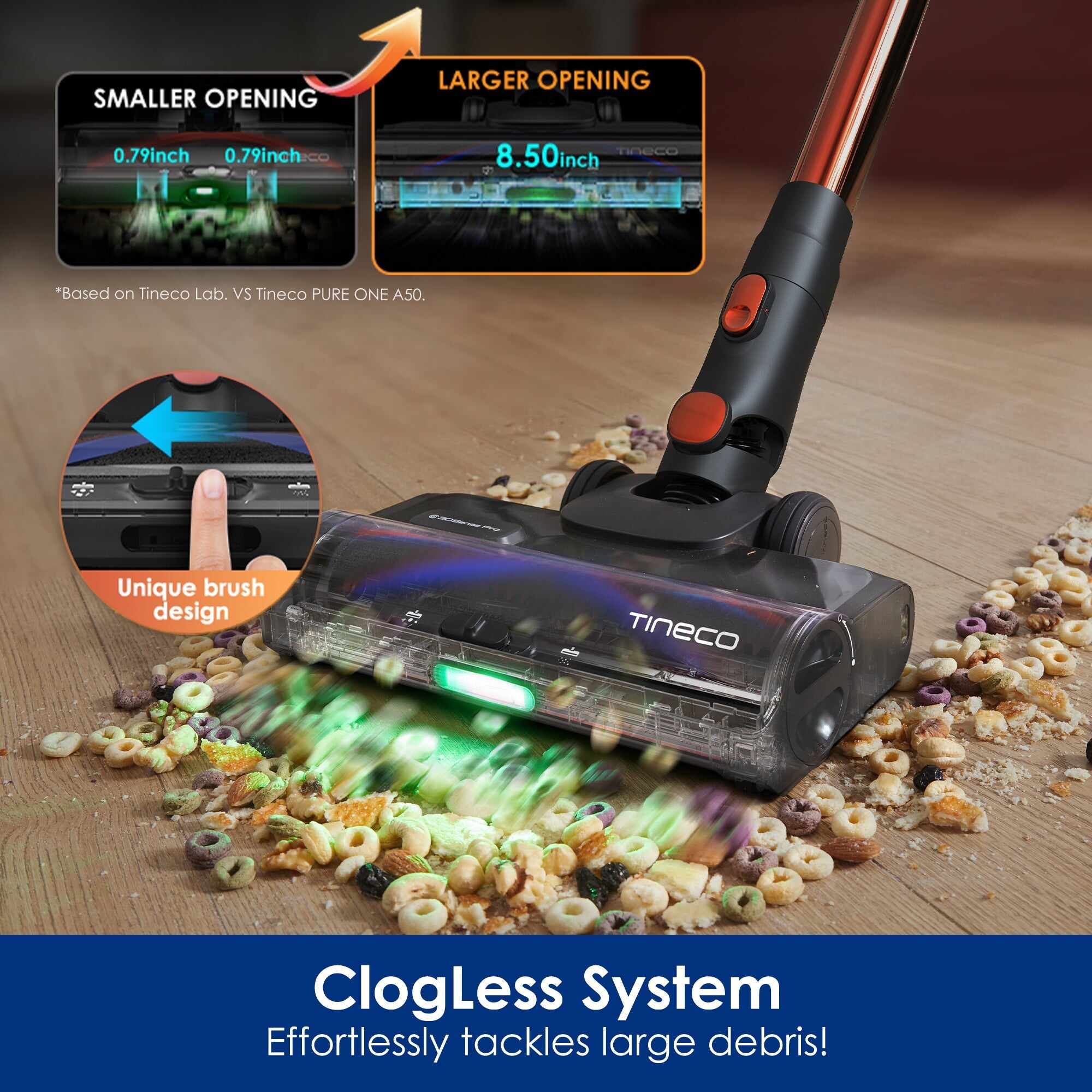 Tineco PURE ONE S70 Cordless Smart Vacuum