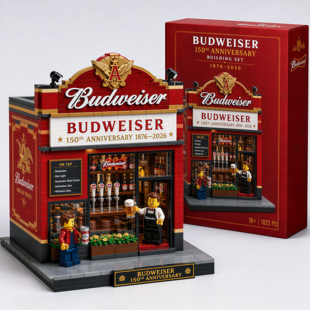 Budweiser 150th Anniversary Collection Building Blocks Set