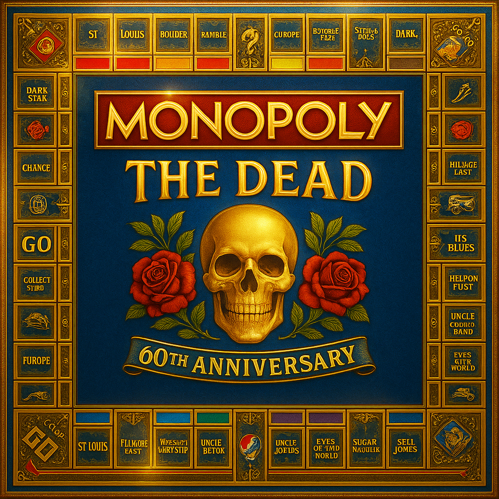 MONOPOLY: Grateful Dead – 60th Anniversary Edition