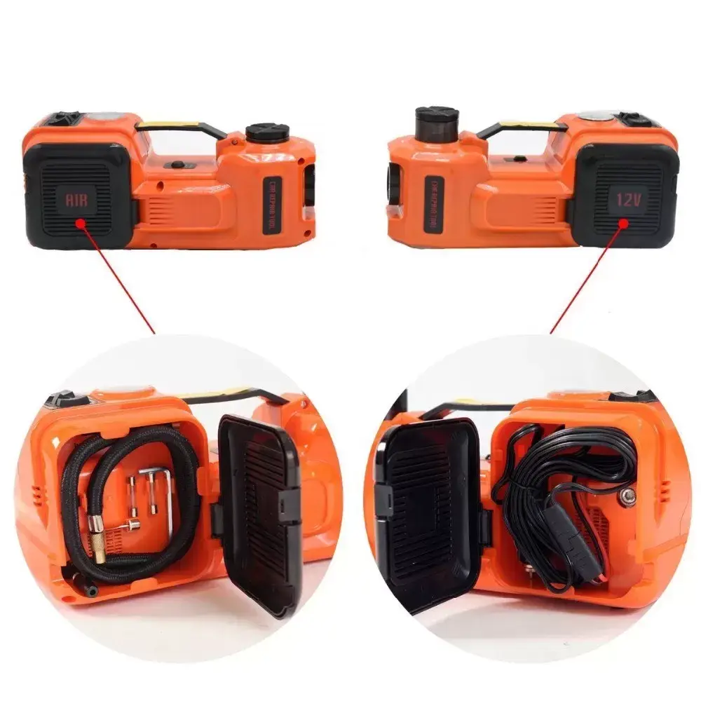 [🔥BUY 1 GET 1 FREE] 2V 5T 36cm 3 in Car Jack Electric Hydraulic Jack Portable Tire Lifting Car Repair mechanical Tools