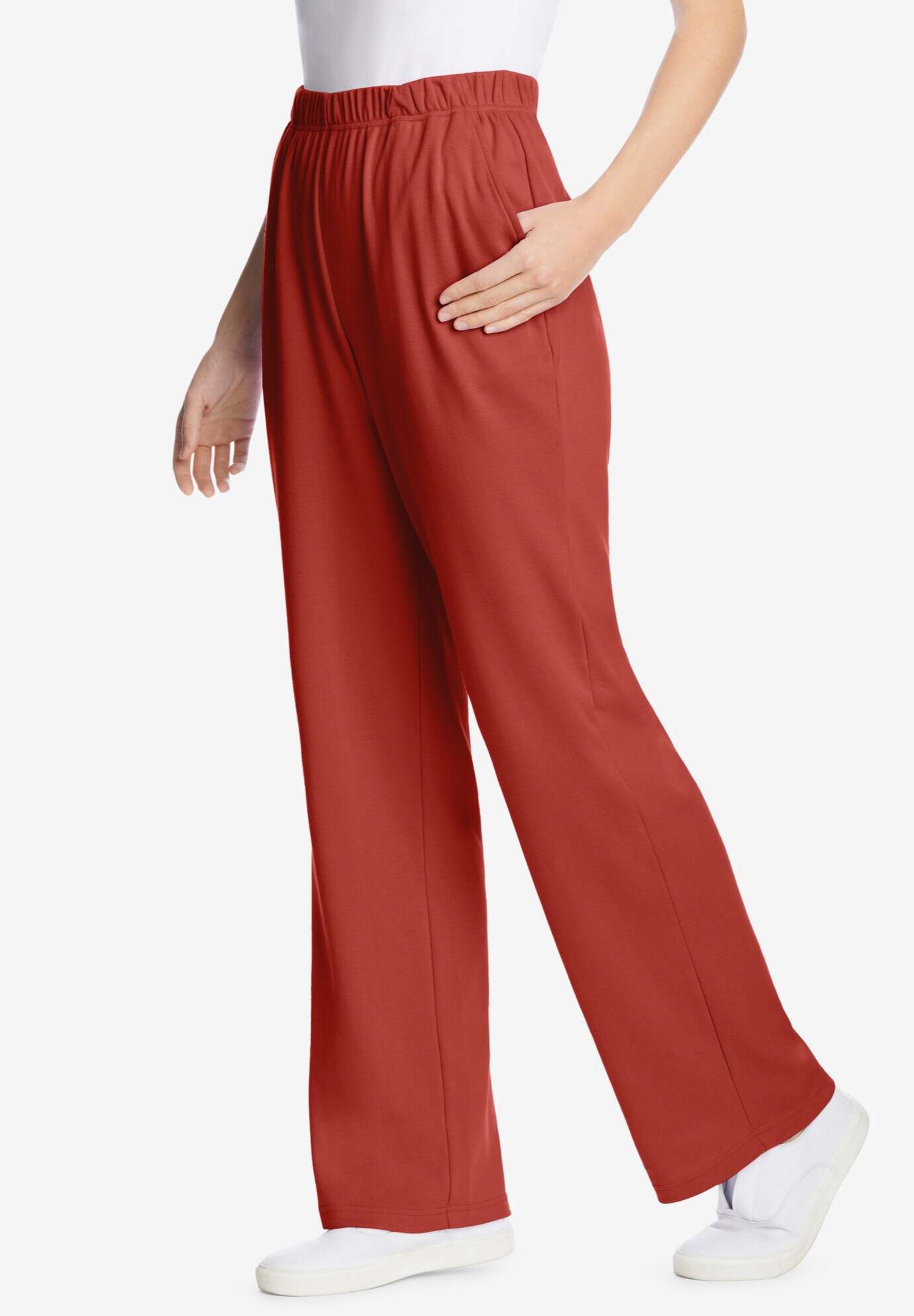 7-Day Knit Wide-Leg Pant