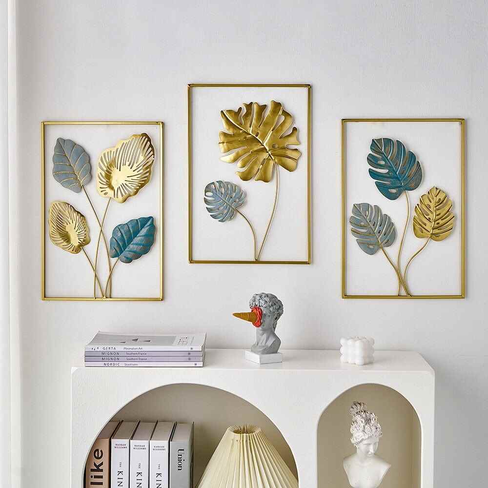 Gold Metal Wall Art