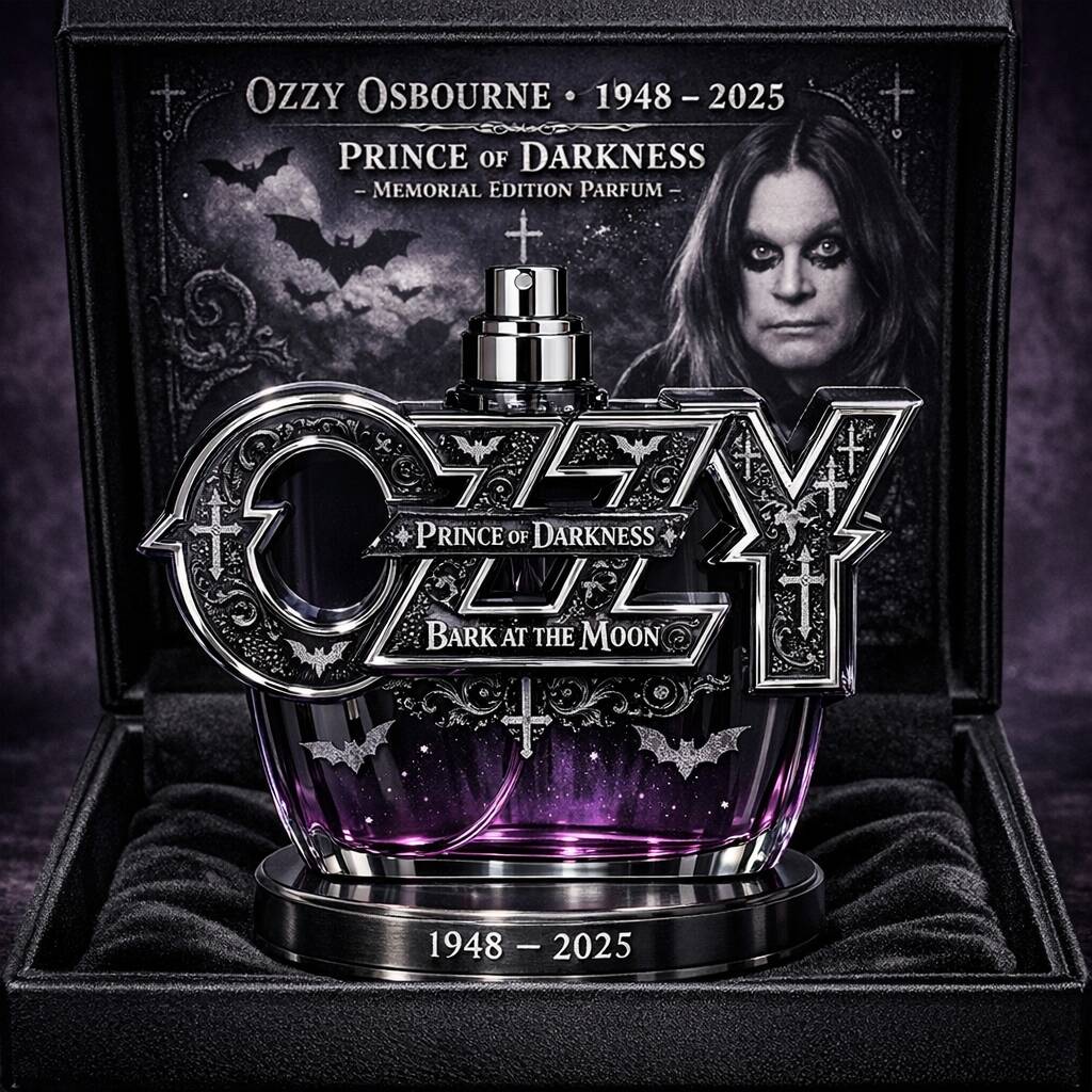 Ozzy 'Prince of Darkness' Memorial Edition Parfum Bottle