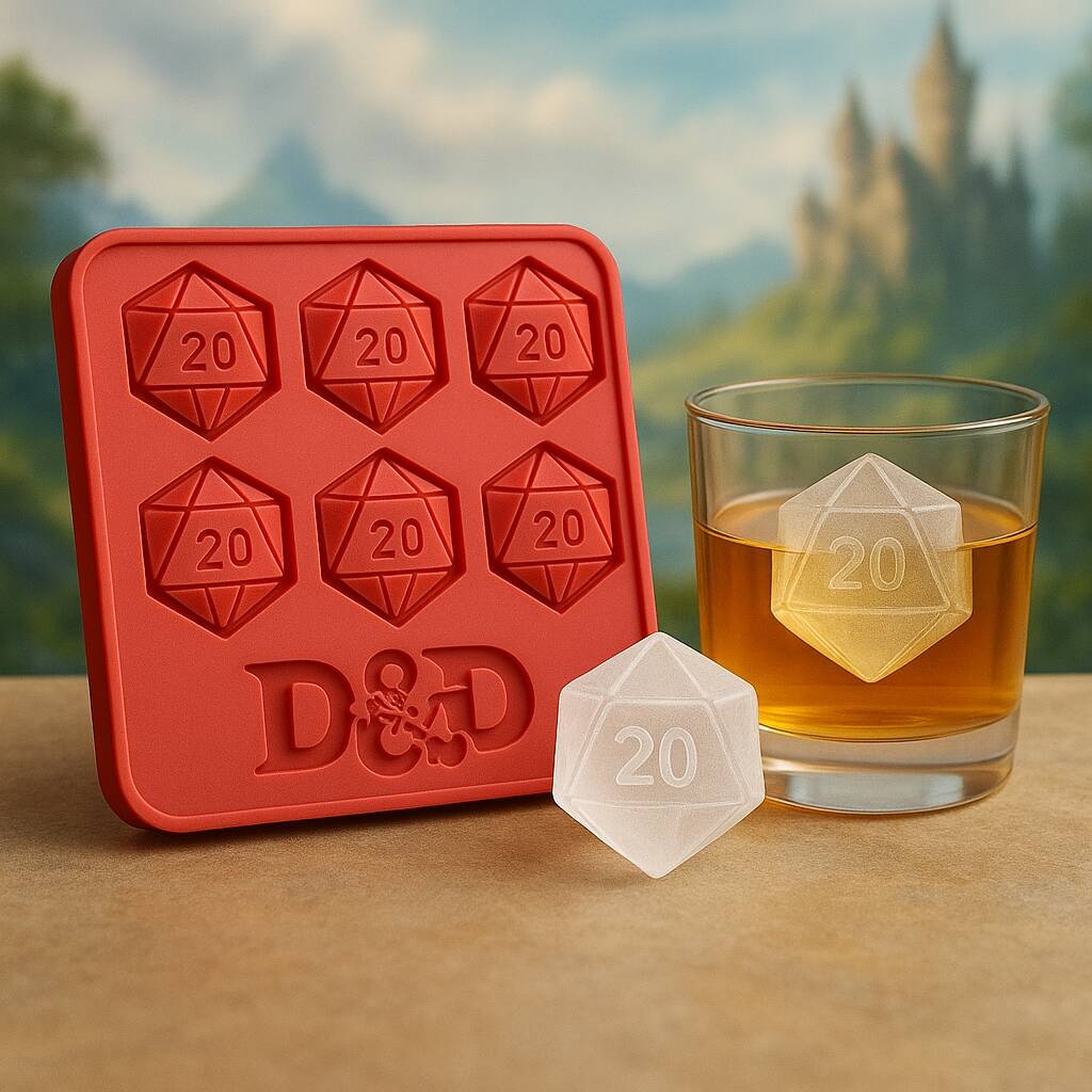 D&D Dice Ice Mold