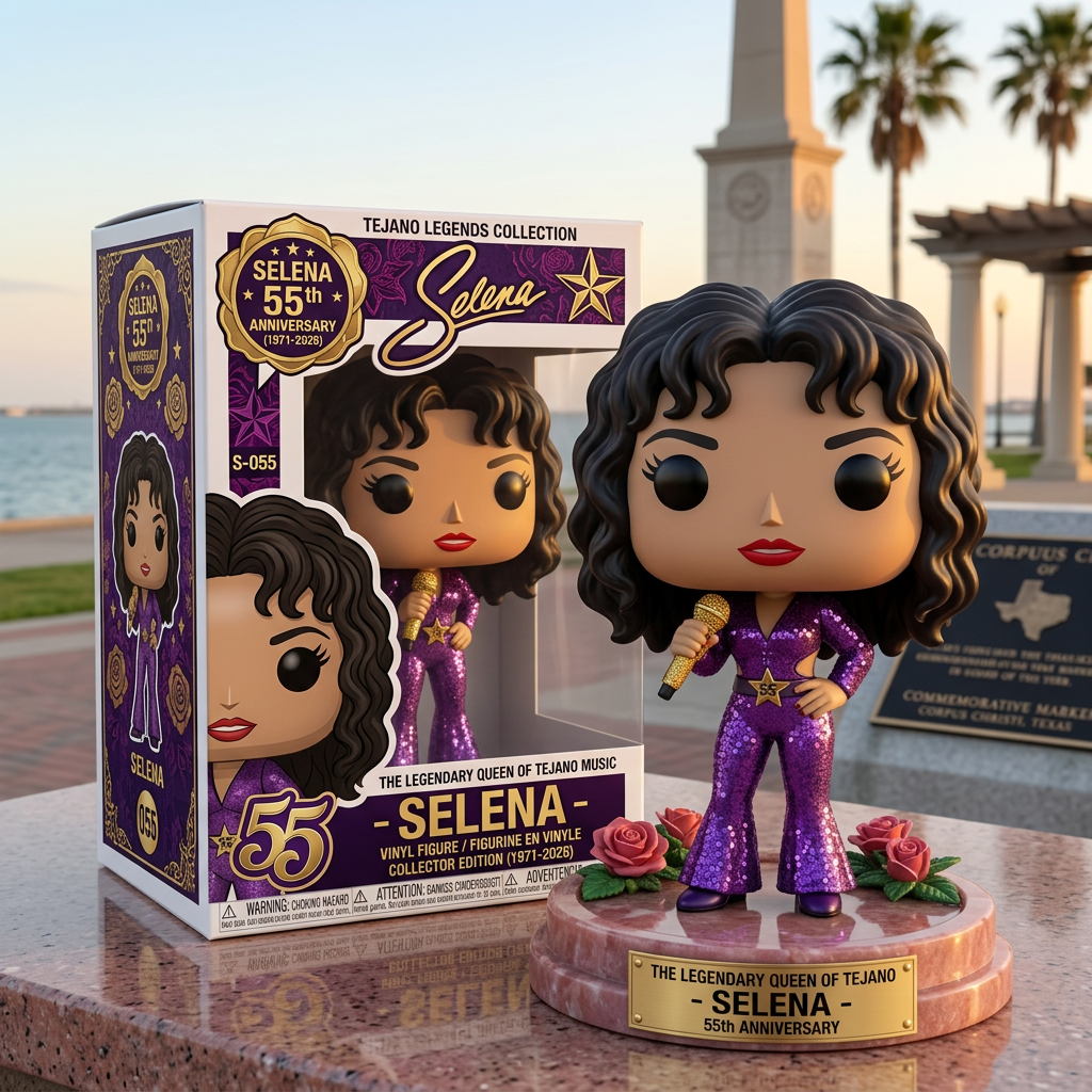 ✨ Selena 55th Anniversary: The Queen of Tejano Music Funko POP!