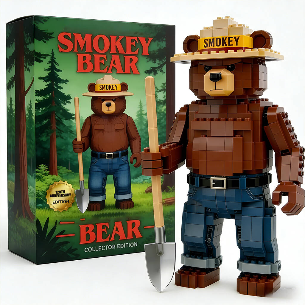 Smokey Bear Brick Ambulance Edition