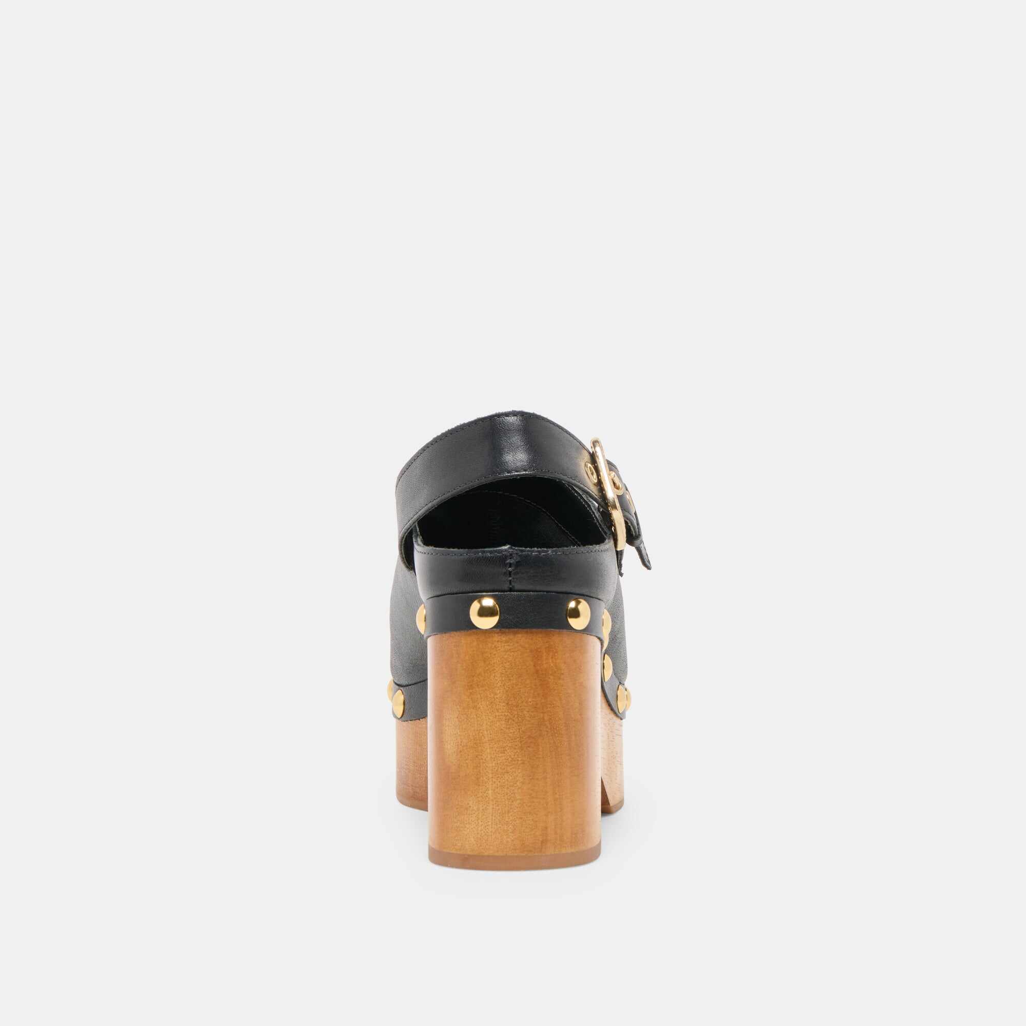 ADELAN CLOGS BLACK LEATHER