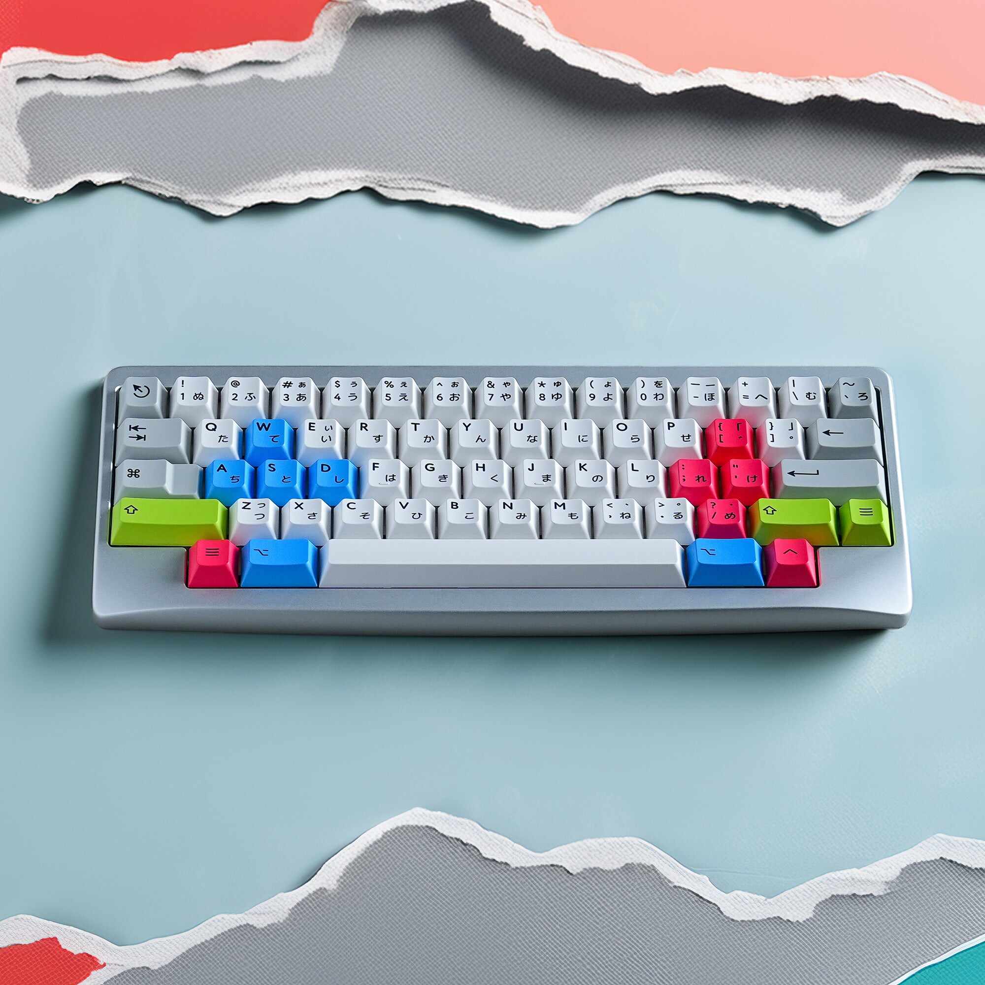 Ready to use Agar wired hotswap version with PBTfans Modern Japanese Desko