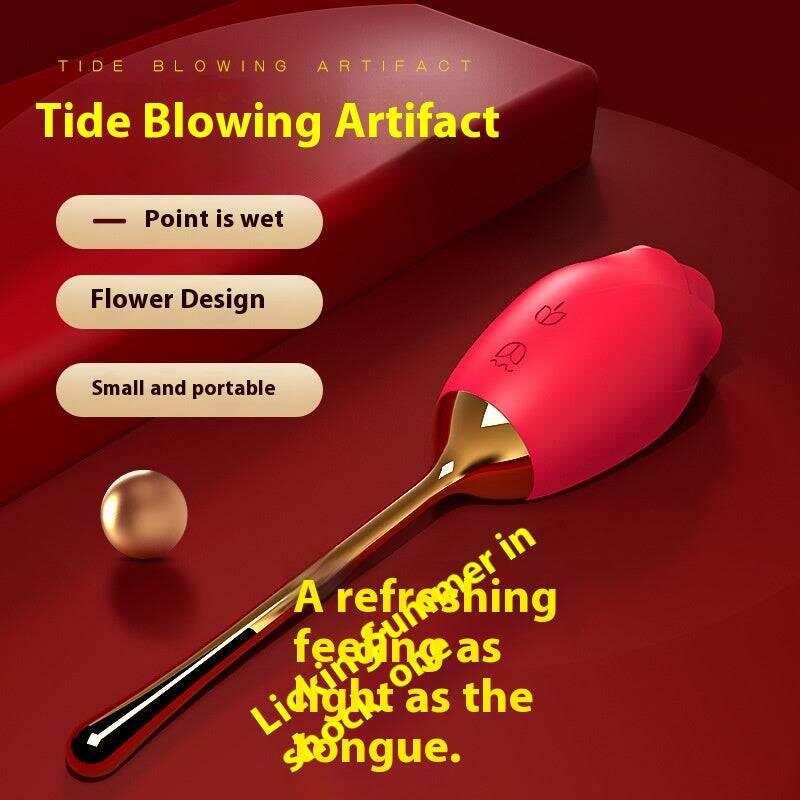 Rose Tongue Licking Sucking Clitoral Vibrator