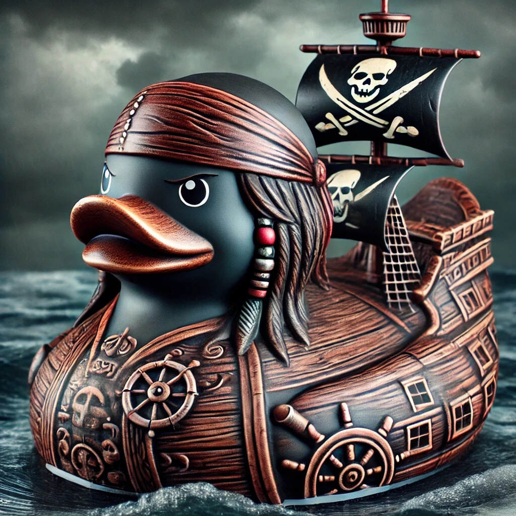 🏴‍☠️Pirate Ship Duck