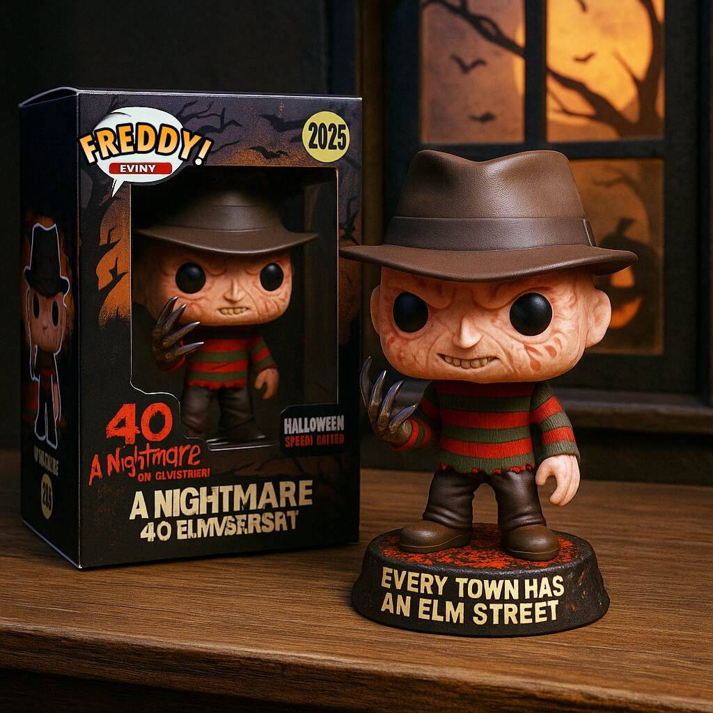 40th Anniversary Freddy Krueger Pop Figure!