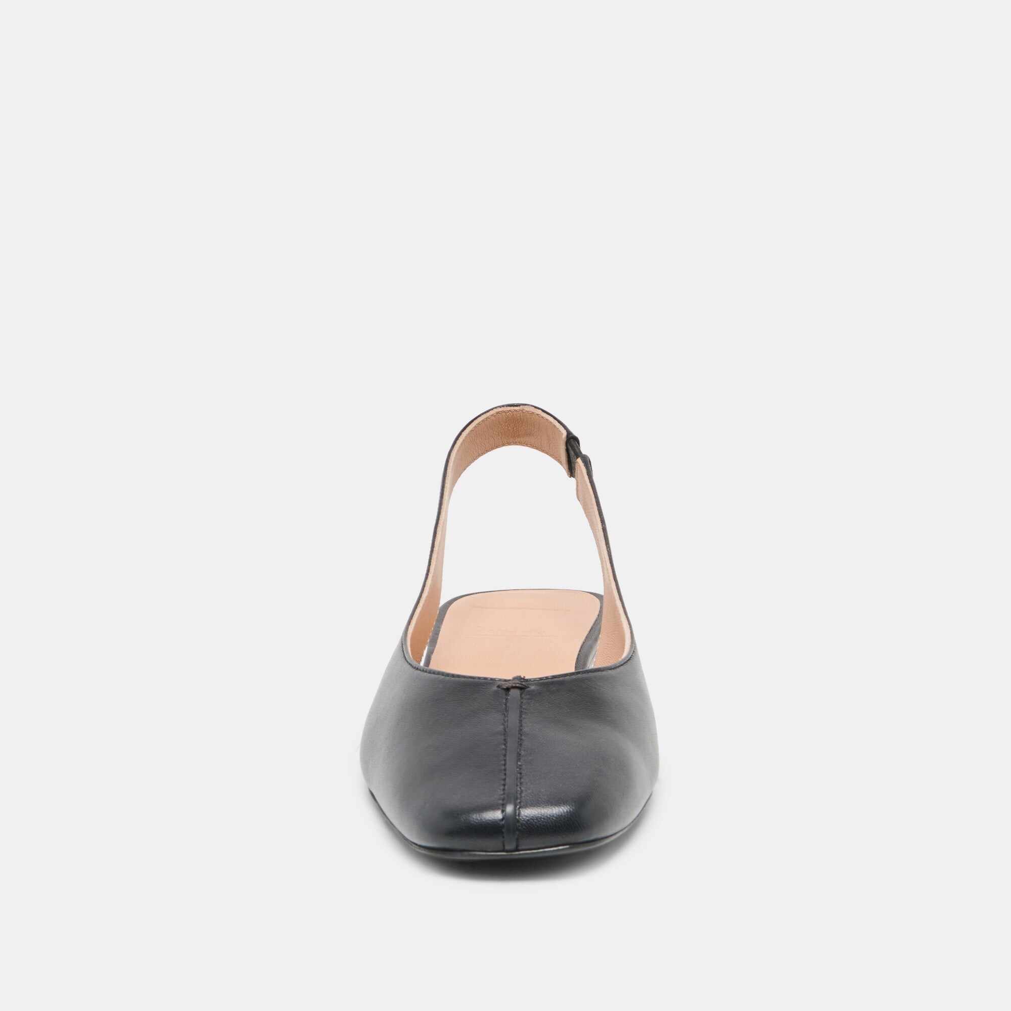 NEKKI FLATS BLACK LEATHER