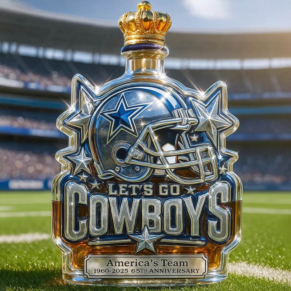 Dallas Cowboys Limited Edition Whisky Bottle